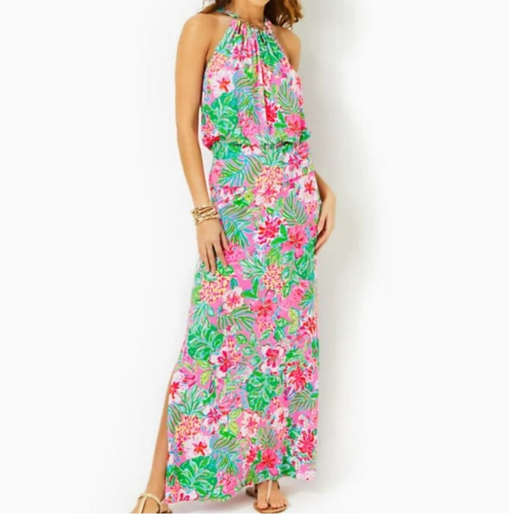 New with tags , Lilly Pulitzer Shirelle maxi set